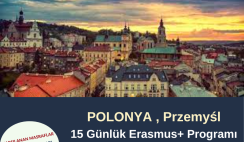 Polonya 15 Günlük Erasmus+ Programı