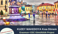 Kuzey Makedonya Kısa Dönem Gönüllülük Projesi