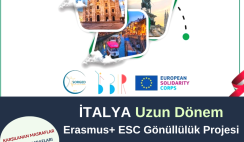 İtalya Uzun Dönem Gönüllülük Projesi