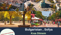 Bulgaristan , Sofya 8 Haftalık Gönüllülük Projesi