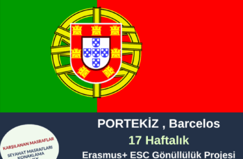 Portekiz 17 Haftalık Gönüllülük Projesi