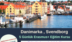 Danimarka , Svendborg 5 Günlük Erasmus+ Eğitim Kursu