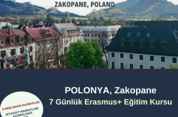 Polonya , Zakopane 7 Günlük Erasmus+ Eğitim Kursu