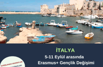 İtalya 5-11 Eylül arasında Gençlik Değişimi