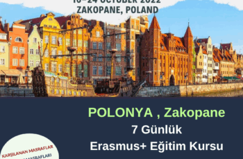 Polonya , Zakopane 7 Günlük Erasmus+ Eğitim Kursu