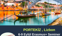 Portekiz , Lizbon 6-9 Eylül Erasmus+ Seminer