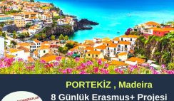 Portekiz , Madeira 8 Günlük Erasmus+ Projesi