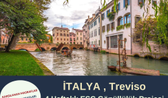 İtalya , Treviso 4 Haftalık Gönüllülük Projesi