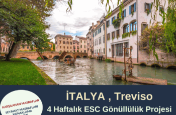 İtalya , Treviso 4 Haftalık Gönüllülük Projesi