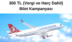 THY 300 TL Bilet Kampanyası