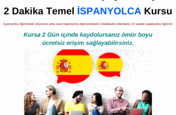 Yeni Başlayanlar için 2 Dakika Temel İspanyolca – Ücretsiz