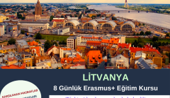 Litvanya 8 Günlük Erasmus+ Eğitim Kursu