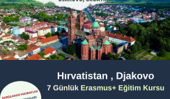 Hırvatistan , Djakovo 7 Günlük Erasmus+ Eğitim Kursu