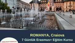 Romanya , Craiova 7 Günlük Erasmus+ Projesi