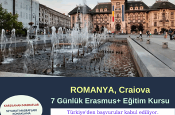 Romanya , Craiova 7 Günlük Erasmus+ Projesi