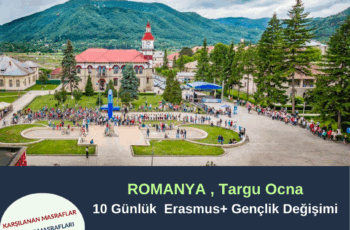 Romanya 10 Günlük Erasmus+ Gençlik Değişimi