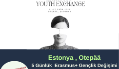 Estonya , Otepää 5 Günlük Gençlik Değişimi Projesi