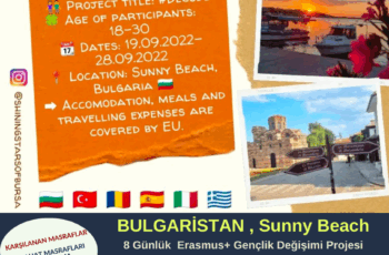 Bulgaristan 8 Günlük Gençlik Değişimi Projesi