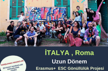 İtalya , Roma Uzun Dönem Gönüllülük Projesi