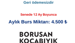 Borusan Kocabıyık Vakfı Bursu Borusan Kocabıyık Vakfı Bursu