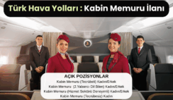 Türk Hava Yolları Kabin Memuru İlanı Türk Hava Yolları Kabin Memuru İlanı