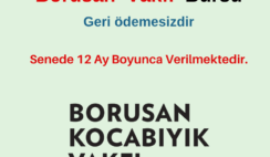 Borusan Kocabıyık Vakfı Bursu