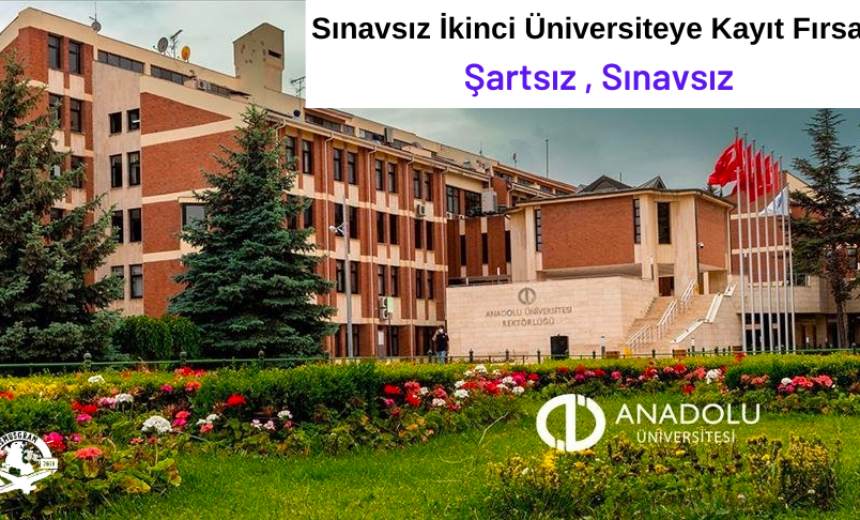 Sınavsız İkinci Üniversite için Online Başvuru img