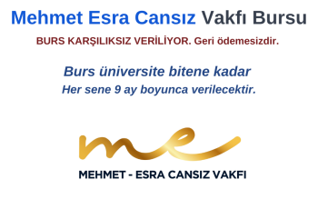 Mehmet Esra Cansız Vakfı Bursu