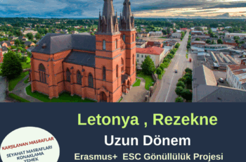 Letonya , Rezekne Uzun Dönem Gönüllülük Projesi