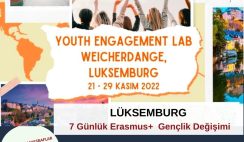 Lüksemburg 7 Günlük Erasmus+ Gençlik Değişimi