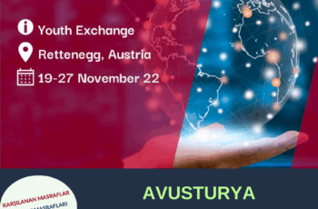 Avusturya 7 Günlük Erasmus+ Gençlik Değişimi