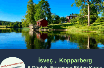 İsveç ,  Kopparberg 6 Günlük Erasmus+ Eğitim Kursu