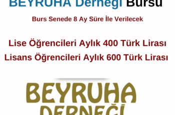 Beyruha Derneği Burs Başvurusu