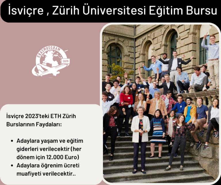 İsviçre , Zürih Üniversitesi Eğitim Bursu