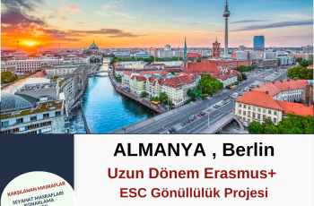Almanya , Berlin Uzun Dönem Gönüllülük Projesi