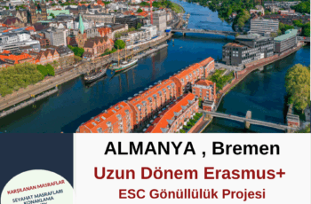 Almanya , Bremen Uzun Dönem Gönüllülük Projesi
