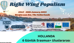 Hollanda 6 Günlük Erasmus+ İklim Projesi