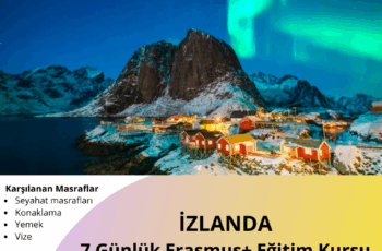 İzlanda 7 Günlük Erasmus+ Eğitim Kursu