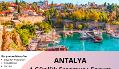 Antalya Erasmus+ Forum – Avrupa Gençlik Yılı Temalı