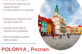 Polonya , Poznan Erasmus+ Staj Fırsatı