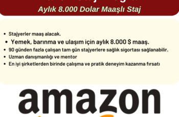 Amazon Staj Programı | Maaşlı Staj Amazon Staj Programı | Maaşlı Staj