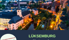 Lüksemburg Mart ayında 5 Günlük Erasmus+ Eğitim Kursu