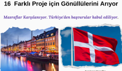 Danimarka 16 Farklı Proje için Gönüllüler Aranıyor