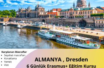 Almanya , Dresden 6 Günlük Erasmus+ Eğitim Kursu