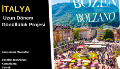 İtalya Uzun Dönem Gönüllülük Projesi