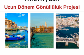 İtalya , Bari Uzun Dönem Gönüllülük Projesi