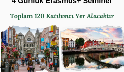 İrlanda , Dublin 4 Günlük Erasmus+ Seminer