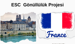 Fransa ESC Gönüllülük Projesi