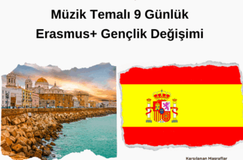 İspanya , Cadiz 9 Günlük Müzik Temalı Gençlik Değişimi