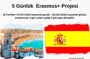 İspanya , Valensiya 5 Günlük Erasmus+ Projesi